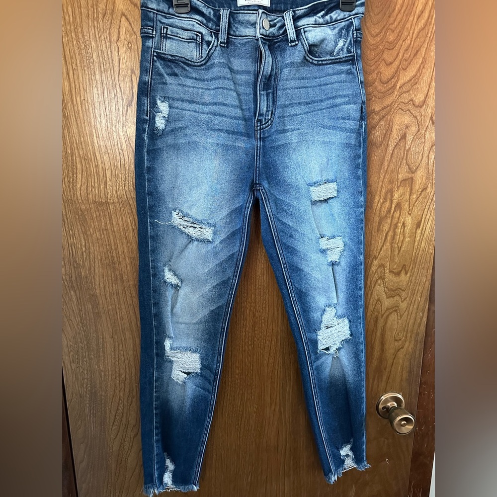 KanCan Distressed Skinny Jeans